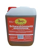 Horse-Direkt Premium 2,5 L Schwarzkümmelöl Kanister für Pferde und Hunde Kaltgepresst – Frisch Aus Eigener Pressung