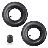 2 Stück 15x6.00-6 Schlauch mit Geradem Ventil TR-13,...