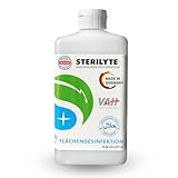 STERILYTE Flächendesinfektionsmittel 1 x 500 ml – Nachhaltig, alkoholfrei & hochwirksam - Desinfektionsmittel für Flächen vielseitig einsetzbar – MADE IN GERMANY