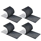 Klett Kennzeichenhalter Rahmenlos Kennzeichenhalter Klett, 4 Stück, Wetterfestes Kennzeichen Klett, bombenfestem Halt, Nummernschildhalterung für jedes Auto, extrem stark und wetterfest, 10 * 7CM