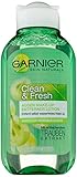 Garnier Augen Make-Up Entferner/Abschminkmittel, Entfernt selbst wasserfestes Make-Up, Mit Trauben-Extrakt, Augenärztlich getestet, Skin Naturals, 1 x 125 ml