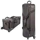 mosegor Trolley für Fotoausrüstung mit Riemen 111x30x38cm Studiotasche Fotostudio Ausrüstung Gepäck Tragetasche für Lampenstativ Kamerastativ Stroboskoplicht Schirm und anderes Zubehör