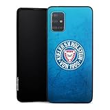 DeinDesign Slim Case extra dünn kompatibel mit Samsung Galaxy A51 5G Silikon Handyhülle schwarz Hülle Holstein Kiel Offizielles Lizenzprodukt Logo