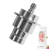 Co2-Nachfülladapter für Soda-Maschine, tragbarer Co2-Zylinder-Adapter – Kanister-Anschluss, Sprudelwasserbereiter, Zubehör für Getränke, kommerzielle tägliche Camping, Reisen, Versammlungen, Outdoor