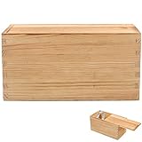 COHEALI Holzbox Holzbox Holzbox Aufbewahrungsbox Vintage Holz Aufbewahrungsbox Schmuckzubehör