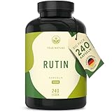 Rutin Kapseln – 240 Kapseln (500 mg) – 95% Rutin aus...