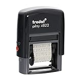 Trodat Printy 4822 Wortbanddrehstempel Schrifthöhe,...