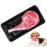 Quietschendes Kauspielzeug für Hunde – Interaktive Quietschpuppe für Welpen, interaktives Apportierspielzeug für drinnen und draußen, Hof, Hinterhof, Zuhause