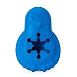 PetSafe Gefrier-Pinguin, Snackspielzeug für Hunde, Zur Beschäftigung und Gewichtskontrolle, Größe Mittel/Groß, Blau