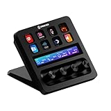 Elgato Stream Deck +, Audiomixer, Live-Produktion und Studio-Controller für Content Creators, Streaming, Gaming, mit anpassbarer Touch-Leiste, Drehreglern und LCD-Tasten, für Mac und PC