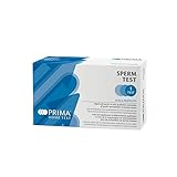 PRIMA Home Test - Spermatest - Fruchtbarkeitstest für Männer - Misst die Konzentration von Spermien