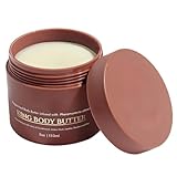 King Körperbutter für Männer - Warmer Kölnisch-Wasser-Duft nach Sandelholz | Feuchtigkeitscreme mit Bio-Sheabuţter und Jojobaöl, Nicht fettende Formel, 150ml Ganztägige Feuchtigkeit für Herren