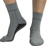 Cressi Ultra Stretch Neoprene Socks 1.5mm - Unisex Erwachsene Doppelt Gefütterte Neopren Tauchschuhe