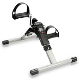 Cecaylie Mini Bike Heimtrainer, Mini-Heimtrainer Trainer, Arm und Beintrainer, Minibike Fitnesstrainer mit LCD-Monitor, Klappbar Fahrradtrainer Ausdauertraining Sportstraining für Zuhause & Büro