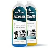 KLARBERG® - Universal Entkalker Kaffeevollautomat - Kaffeevollautomat Entkalker für alle Marken geeignet - 750ml (2, 750ml)
