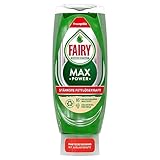 Fairy Spülmittel Max Power Original, effektive Formel für sauberes Geschirr und Fettlösekraft bei fettigsten Töpfen und Pfannen, 660ml (1er pack)