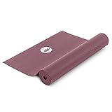 Lotuscrafts Yogamatte Mudra Studio [5mm Dicke] - Hautfreundlich & Schadstoffgeprüft - für Anfänger und Fortgeschrittene - Profi Matte für Yoga, Pilates, Sport und Training Aubergine