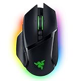 Razer Basilisk V3 Pro - Anpassbare kabellose Gaming-Maus mit Razer HyperScroll Tilt Wheel (Focus Pro 30K Optischer Sensor, 13-Zonen Chroma-Beleuchtung, 10+1 Programmierbare Tasten) Schwarz