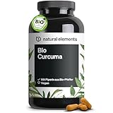 Bio Curcuma mit schwarzem Pfeffer – 240 Kapseln – 4350mg Bio-Curcuma (Kurkuma) pro Tagesdosis – mit Curcumin & Piperin – hochdosiert, vegan – in Deutschland produziert & laborgeprüft