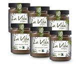 Brinkers La Vida Vegan Nuss-Nougatcreme 6 x 600g Vorratspaket - Ideal zum Frühstück aufs Brötchen - Veganer Bio Brotaufstrich, glutenfrei und Palmölfrei