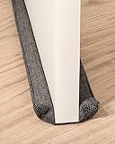 Praknu Zugluftstopper für Türen 70-100cm Waschbarer Stoff...