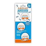 ARDAP Ameisenköder 3 Dosen - Ameisenköderdose als Ameisenfalle - Ameisen bekämpfen leicht gemacht - Ameisenköder für innen & draußen - Gegen Ameisen im Haus mit neuartigem Ködergel - Ameisengift