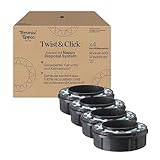 Tommee Tippee Twist & Click Advanced Windelbehälter, Original-Nachfüllkassetten, exklusive 4er-Packung, für einfaches Nachfüllen und ein tolles Preis-Leistungs-Verhältnis (Verpackung kann variieren)