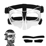 Nasenmaske Fussball, Nasenschutz für Gebrochene Nase, Verstellbarer Gesichtsschutz mit Polsterung, Volleyball Gesichtsschutz, Fussball Sport-Trainings-Gesichtsmaske Gesichtsmaske für Erwachsene Unisex