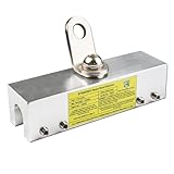 Absturzsicherung, Stehnaht, Dachanker-Klemme mit 360°-Drehpunkt, Sicherheits-Set, Sicherheitsset, Anker aus Aluminiumlegierung, OSHA/ANSI-konform, Schrauben und Unterlegscheiben im Lieferumfang