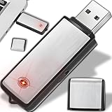 Retoo Diktiergerät USB Digital mit 8GB, Sprachaktivierung, Aufnahmegerät für Vorträge, Vorlesung, Interview, Meeting, Mini Voice Recorder mit Voice Activated