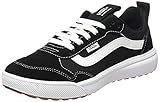 Vans Range Exp Herren Sneaker, Suede Canvas Black White, 45 EU