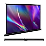 Tragbarer Desktop-Projektionsbildschirm 40”50”Tischprojektorbildschirm, faltbar, einfaches Design, knitterfreier, herunterrollbarer Videoprojektionsbildschirm, für Heimkino, Meetin