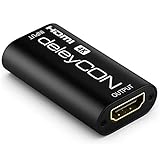 deleyCON 4K HDMI 2.0 Repeater Signal Verstärker Buchse 4K...