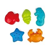Hape E4058 Meerestiere Förmchen, Spiel