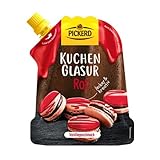 Pickerd Kuchenglasur Rot Vanillegeschmack 125g