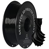 GEEETECH PETG Filament 1,75 mm schwarz 1 kg Spool für 3D-Drucker