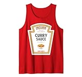 Indische Currysauce 2022 Ketchup Senf Matching Halloween Tank Top