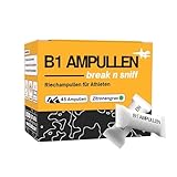 B1 AMPULLEN® Riechstäbchen Riechampullen - Eishockey, Handball, Kraftsport, Gym & Co. - Ammoniakstäbchen (45er Pack)