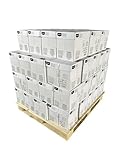 Amazon Basics Druckerpapier, DIN A4, 80 g/m², Palette, 60 Kartons, 300 Packungen, 150,000 Blatt, Weiß
