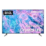 Samsung Crystal UHD CU7179 50 Zoll Fernseher (GU50CU7179UXZG, Deutsches Modell), PurColor, Crystal Prozessor 4K, Motion Xcelerator, Smart TV [2023]