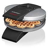 Cloer 1629 Waffeleisen für klassische Herzwaffeln, 930 W, Waffelgröße 15,5 cm, stufenlos wählbarer Bräunungsgrad, Metall, Silber