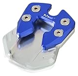 TLTGBAM Verlängerungspolster Stützplatte Für Y&amaha NMAX 155 N-MAX 155 125 NMAX NVX 125 Kickstand Fuß Seitenständer Vergrößerungsplatte Stützverlängerungspolster(12)