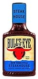 Bull's-Eye New York Style Steakhouse BBQ Sauce – Aromatische Sauce in der Squeezeflasche – 6 x 300 ml