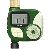 Bewässerungscomputer, Bewässerungsuhr mit LCD-Display, Automatische, Manuell Bewässerungssteuerung, Bewässerungsuhr für den Garten