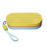 Birtern Schwimmbrillen-Etui | Schutzhülle für Brillen – Schwimmausrüstung, Schwimmbrillen-Schutzbox mit Umhängeband für Kinder und Erwachsene, gelb, Refer to description