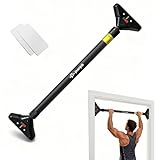 Purrgrit Klimmzugstange Türöffnung Geeignet für 74-95cm Fitness Klimmzugstange für Heim-Fitnessgeräte, Türöffnung Multi-Grip Tür Klimmzugstangen mit gepolsterten Griffen