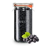 BIO Aronia 150g - 100% BIO Getrocknete Früchte - Trockenfrüchte - Hot Air Methode - Versiegelt in einem Weck Glas - organisch - ohne Zuckerzusatz - Quelle für Vitamine - BerriesPolska®