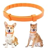 XBFOCNH 1 PCS Verstellbar Zecken- & Flohschutz Halsband Hund, Floh und Zeckenhalsband für Hunde Natürlicher Zeckenschutz, Länge: 63cm,für kleine, mittlere und große Haustiere