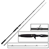 Savage Gear SG2 Power Game BC Rute, Angelruten, Spinnruten, Raubfisch, Hecht, Barsch, Forelle, Zander, Unisex, Schwarz, 2.59m | 70-150g