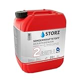 Storz 2T Gerätebenzin - 20 Liter Kanister | Sonderkraftstoff | Alkylatbenzin 1:25-1:50